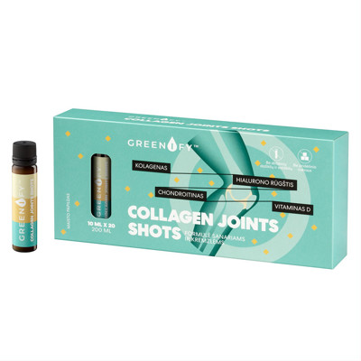 Greenify Collagen Joints Shots, sąnariams ir kremzlėms, 10 ml, N20 paveikslėlis