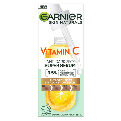 GARNIER VITAMIN C, serumas nuo pigmentinių dėmių su vitaminu C paveikslėlis