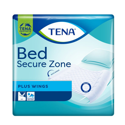 TENA BED PLUS WINGS, paklotai, 180 x 80 cm, 20 vnt. paveikslėlis