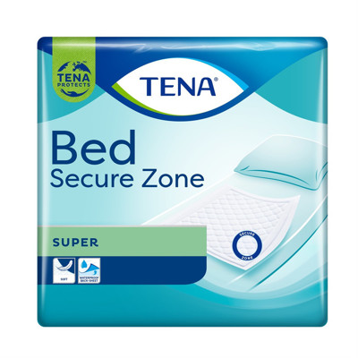 TENA BED SUPER SECURE ZONE, paklotai, 60 x 90 cm, 26 vnt. paveikslėlis