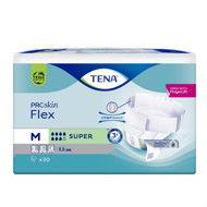 TENA FLEX SUPER, Juostinės sauskelnės šlapimo nelaikymui, M, 30 vnt. paveikslėlis