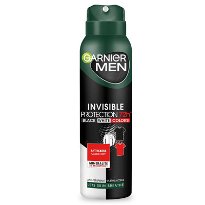 GARNIER MINERAL MEN BWC, purškiamas dezodorantas, 150 ml paveikslėlis