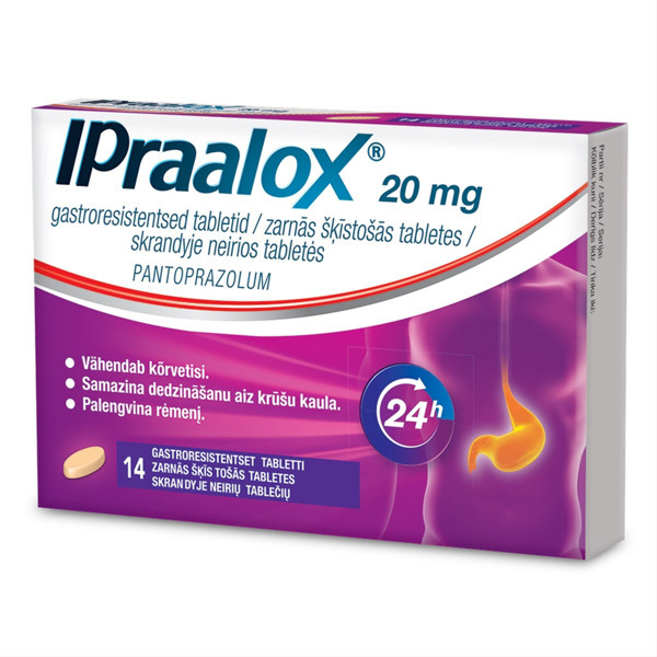 IPRAALOX, 20 mg, skrandyje neirios tabletės, N14 paveikslėlis