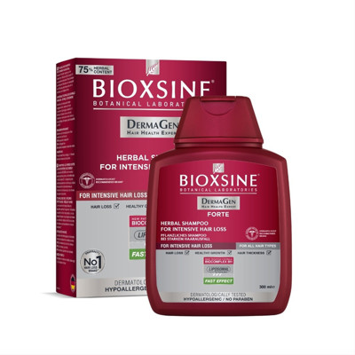 BIOXSINE FORTE, šampūnas nuo plaukų slinkimo, 300 ml paveikslėlis