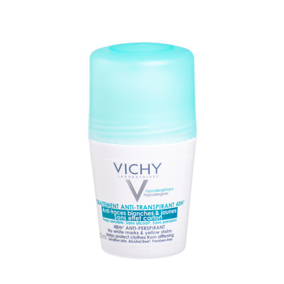 VICHY, rutulinis dezodorantas antiperspirantas 48 H, 50 ml paveikslėlis