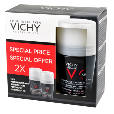 VICHY HOMME, dezodorantų antiperspirantų rinkinys vyrams, 2 vnt. paveikslėlis