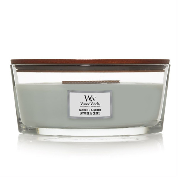 WOODWICK ELLIPSE LAVENDER & CEDAR, žvakė, 453g paveikslėlis