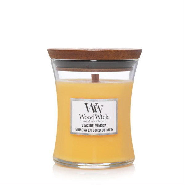 WOODWICK MEDIUM HOURGLASS SEASIDE MIMOSA, žvakė, 275g paveikslėlis