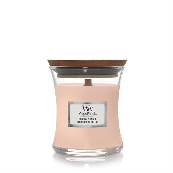 WOODWICK MINI HOURGLASS COASTAL SUNSET, žvakė, 85g paveikslėlis