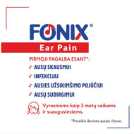 FONIX EAR PAIN, purškalas, 15 ml paveikslėlis