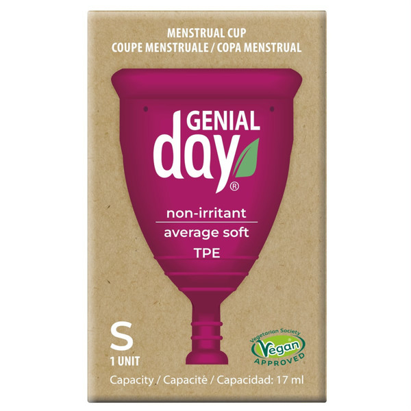 GENIAL DAY, menstruacinė taurelė, S paveikslėlis