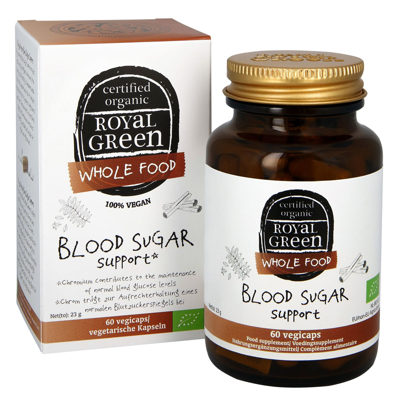 ROYAL GREEN BIO Blood Sugar Support N60 vkaps. Chromas