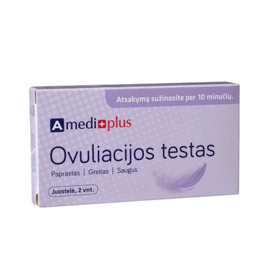 AMEDIPLUS, ovuliacijos testas, 2 vnt paveikslėlis