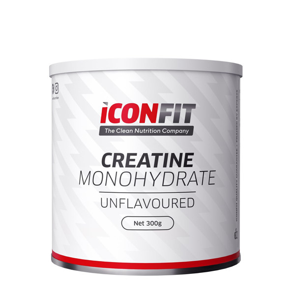 ICONFIT, Mikronizuotas Kreatino Monohidratas - Nearomatizuotas, 300g paveikslėlis