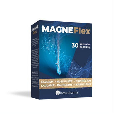 MAGNEFLEX, 30 kapsulių paveikslėlis