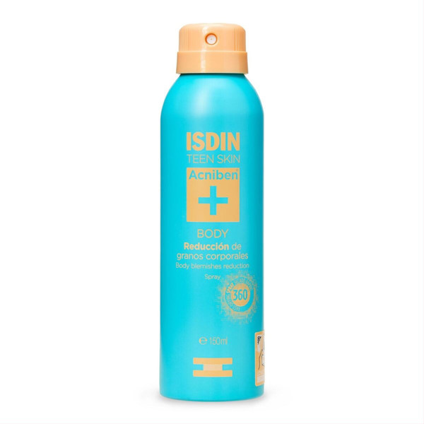 ISDIN ACNIBEN BODY, purškiama dulksna riebiai į aknę linkusiai odai, 150 ml  paveikslėlis