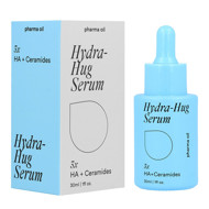 Hialurono ir keramidų serumas "Pharma Oil" Hydra hug, 30ml