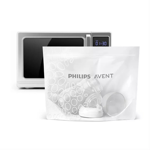 PHILIPS AVENT, Sterilizavimo maišeliai mikrobangų krosnelei, SCF297/05, 5vnt. paveikslėlis