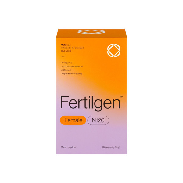 FERTILGEN FEMALE, 120 kapsulių paveikslėlis