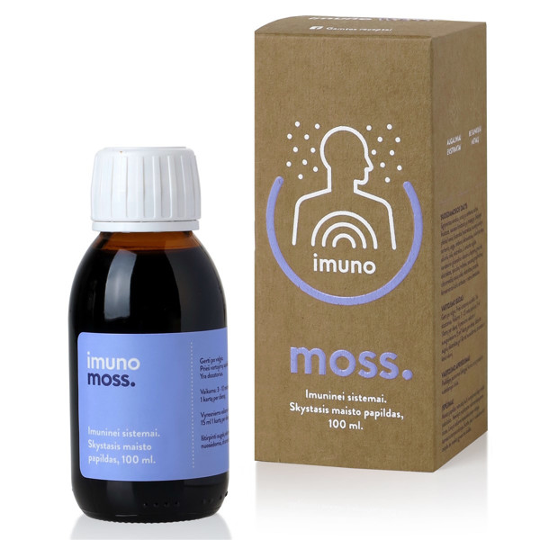 IMUNOMOSS, sirupas, 100 ml  paveikslėlis