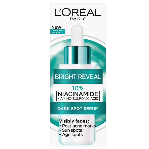 L'Oréal Paris Bright Reveal, tamsias dėmes šviesinantis serumas, 30 ml paveikslėlis