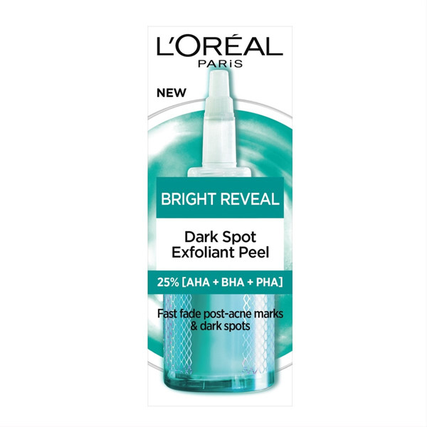 L'Oreal Paris Bright Reveal, tamsias dėmes šviesinantis šveitiklis, 25 ml paveikslėlis