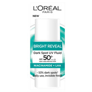 L'Oreal Paris Bright Reveal, tamsias dėmes šviesinantis nuo UV apsaugantis skystis su SPF 50+, 50 ml paveikslėlis