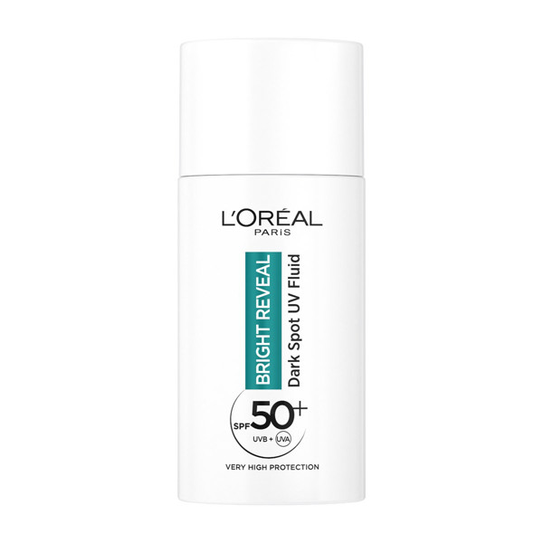 L'Oreal Paris Bright Reveal, tamsias dėmes šviesinantis nuo UV apsaugantis skystis su SPF 50+, 50 ml paveikslėlis