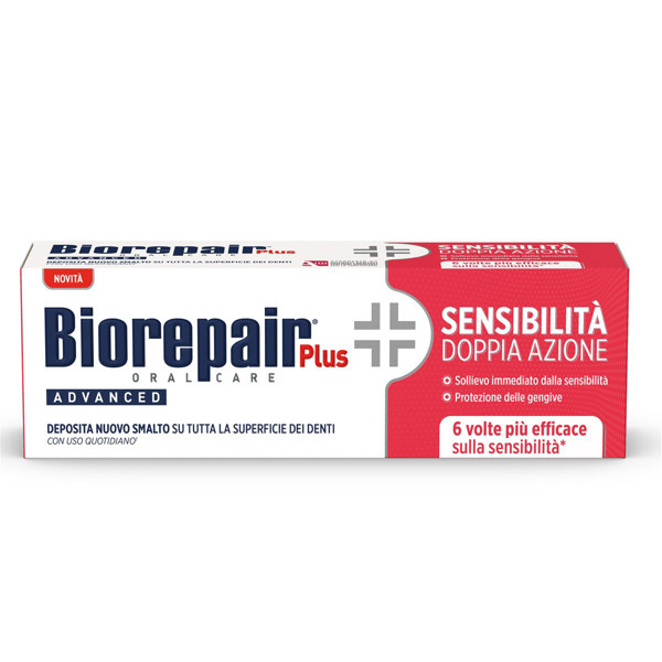 BIOREPAIR PLUS SENSITIVITY, dantų pasta jautriems dantims, 75 ml paveikslėlis