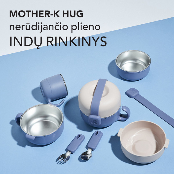 Mother-K HUG indų rinkinys, Purple Blue