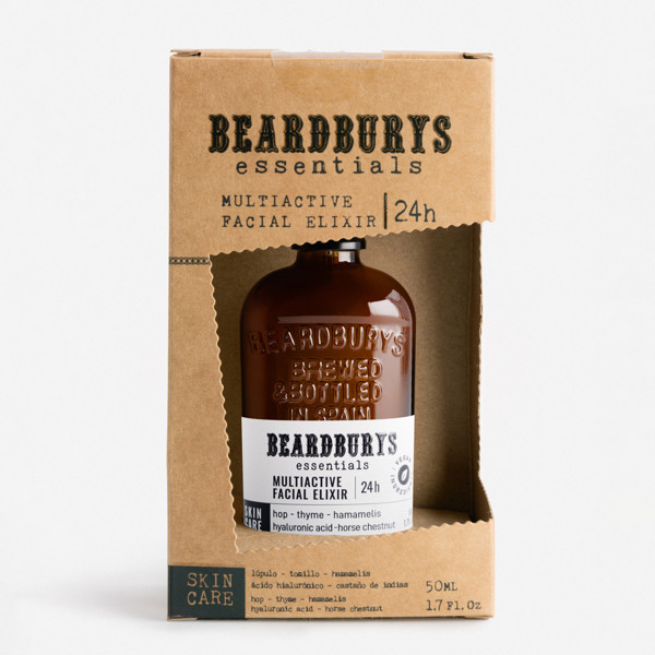 „Beardburys“ MULTIACTIVE daugiafunkcis eliksyras-drėkinamasis kremas 24H, 240 ml