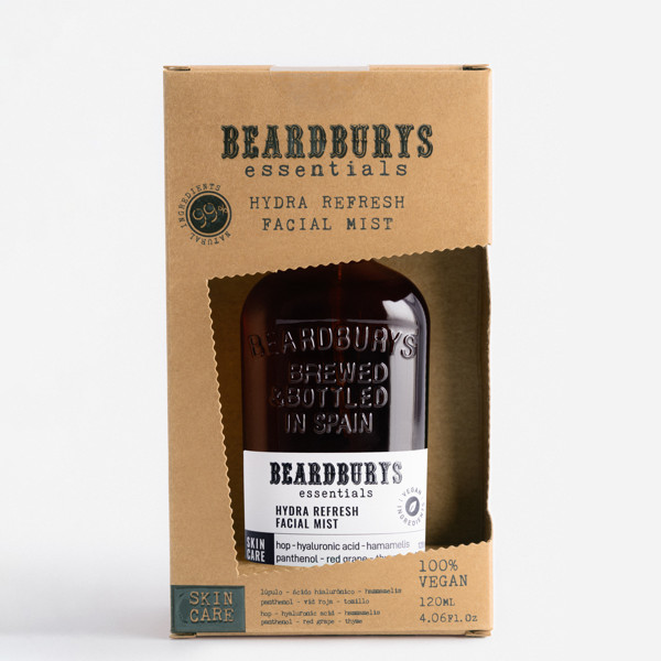 „Beardburys“ HYDRA REFRESH gaivinanti veido dulksna, 120 ml