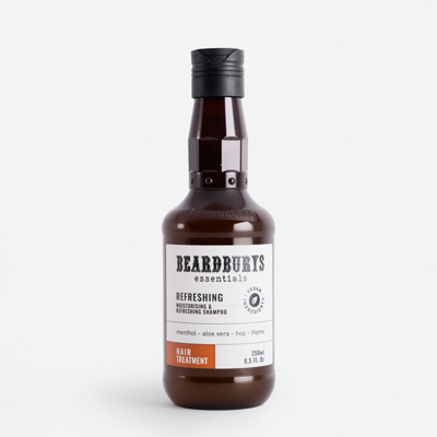 „Beardburys“ REFRESHING gaivinantis šampūnas su mentoliu, 250 ml