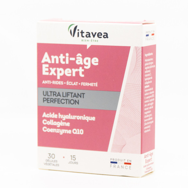 VITAVEA Lėtinantis senėjimą ANTI-AGE EXPERT, maisto papildas, 30 kapsulių