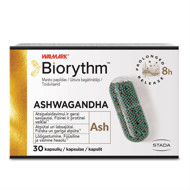 BIORYTHM ASHWAGANDHA, 30 kapsulių paveikslėlis BIORYTHM ASHWAGANDHA, 30 kapsulių paveikslėlis