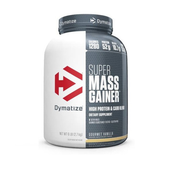 Dymatize  Super Mass Gainer 2.943kg Vanilės skonio