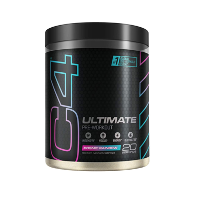 Cellucor C4 Ultimate 20 Porcijų Cosmic Rainbow skonio