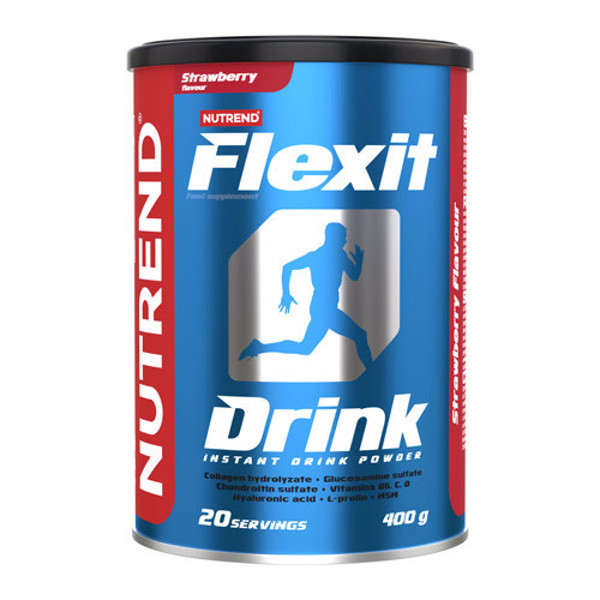 Nutrend Flexit Drink 400g Braškių skonio