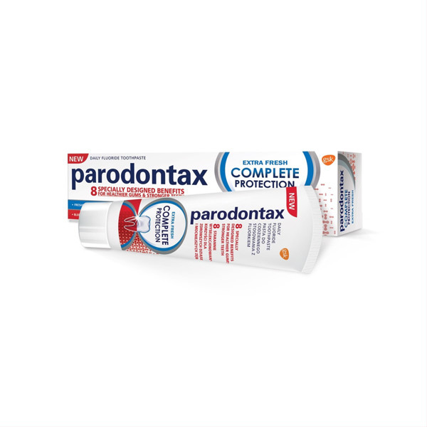 PARODONTAX COMPLETE PROTECTION EXTRA FRESH, dantų pasta, 75 ml paveikslėlis