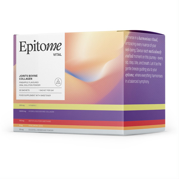 EPITOME VITAL JOINTS BOVINE COLLAGEN, 12.000 mg,  30 paketėlių miltelių paveikslėlis