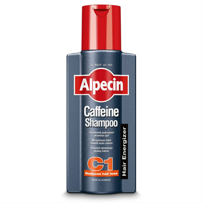 ALPECIN, šampūnas su kofeinu nuo plaukų slinkimo, 250 ml paveikslėlis