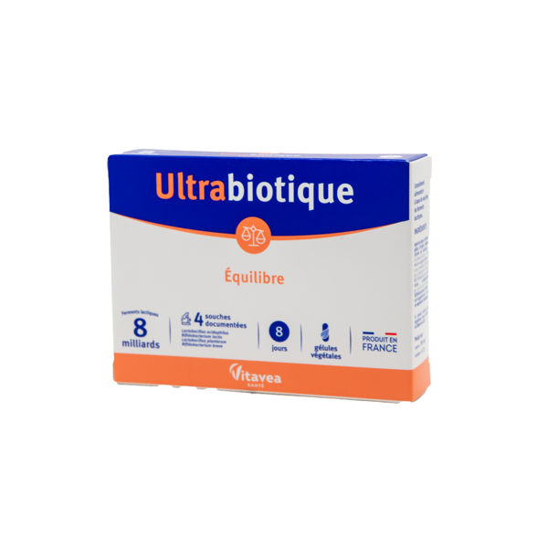 VITAVEA gerosios bakterijos vaikams Ultrabiotique  Equilibre, 16 kapsulių