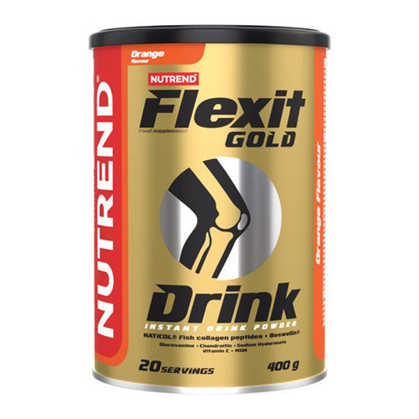 Nutrend Flexit Gold Drink 400g Apelsinų skonio