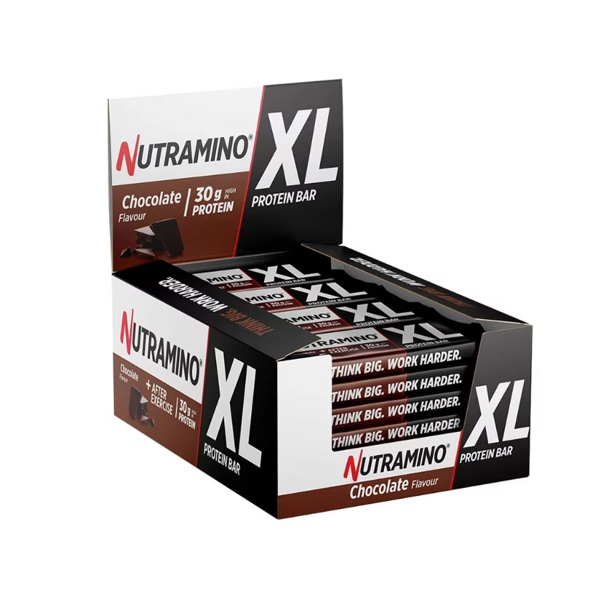 Nutramino XL Proteino Batonėliai 16 x 74g Šokolado skonio