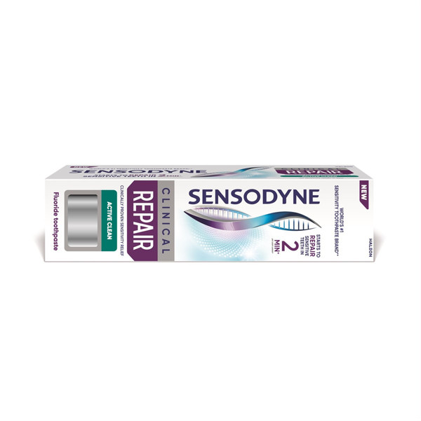 SENSODYNE CLINICAL REPAIR ACTIVE CLEAN, dantų pasta, 75ml paveikslėlis