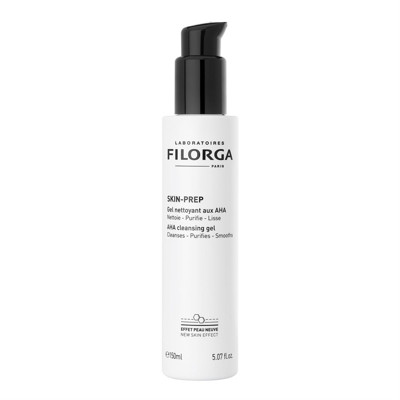 FILORGA SKIN PREP AHA CLEANSING GEL, rūgštinis veido prausiklis mišriai, riebiai odai (2 žingsnis), 150 ml paveikslėlis