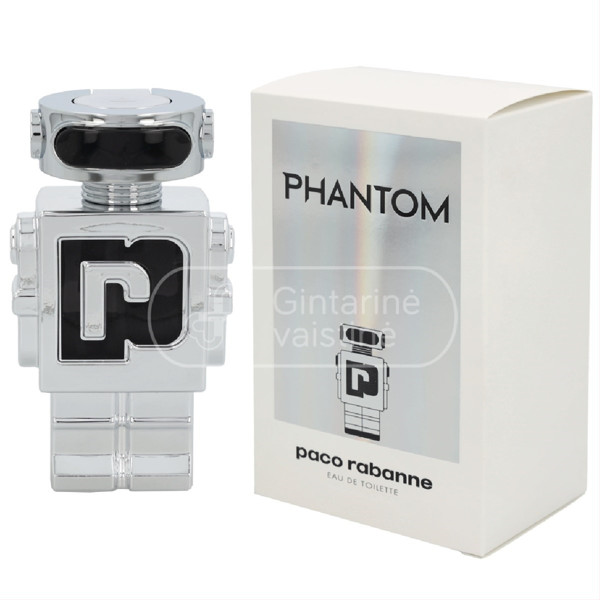 PACO RABANNE PHANTOM EDT, Tualetinis vanduo vyrams, 100ml paveikslėlis