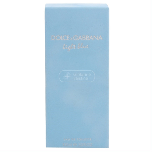 DOLCE&GABBANA LIGHT BLUE EDT, Tualetinis vanduo moterims, 100ml paveikslėlis