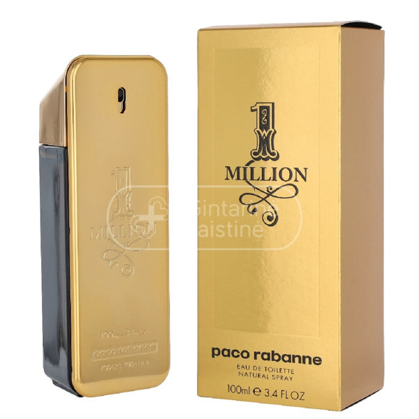 PACO RABANNE 1 MILLION EDT, Tualetinis vanduo vyrams, 100ml paveikslėlis