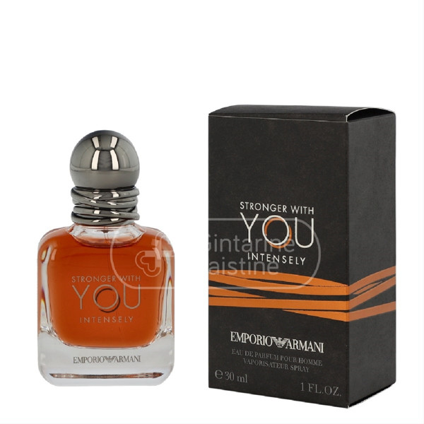 ARMANI STRONGER WITH YOU INTENSELY EDP, Kvapusis vanduo vyrams, 30ml paveikslėlis